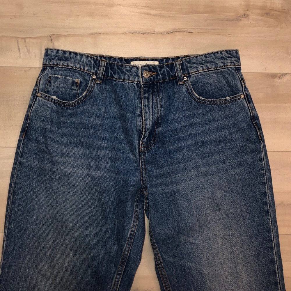 Denim culottes